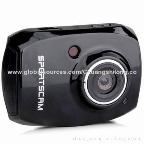 New hot sale 2.4-inch touch panel, 1080p/30fps underwater helmet action camera